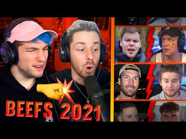 Top 9 YouTube BEEFS aus 2021 (Rezo und Rewi)