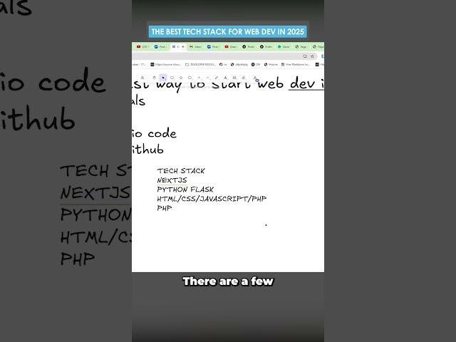 The Best Tech Stack for Web Dev in 2025 #webdevelopment #seo