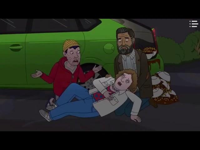 Todd's Mom gets a heart attack - Bojack Horseman - Season 6 Episode 14