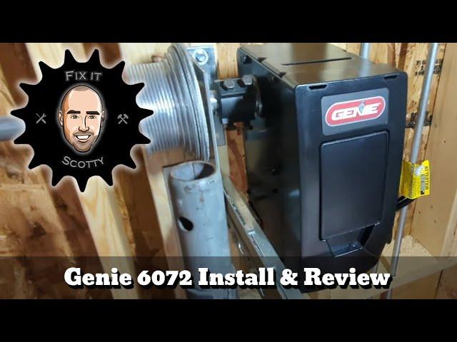 Genie 6072 Garage Door Opener Installation and Review