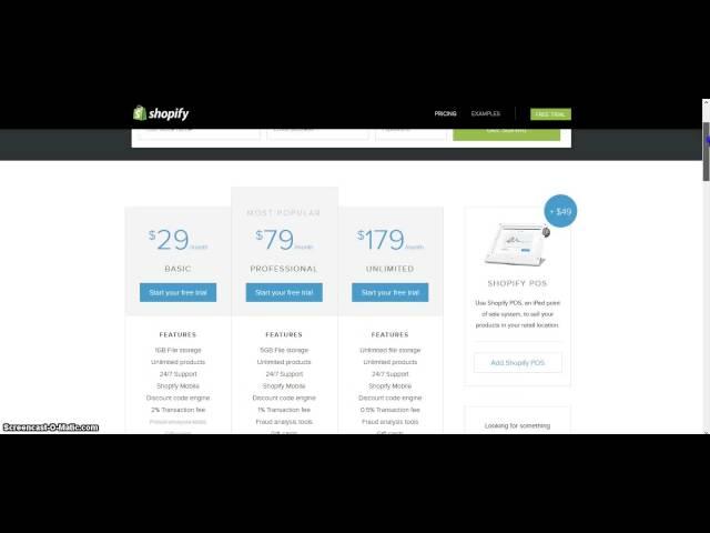 eCommerce Platform | Sell on Shopify | 14 Day Free Trial