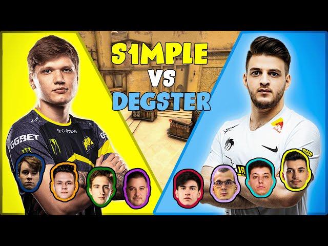 S1mple vs Degster (With Npl and Woxic) - Fpl Csgo Stream Battles