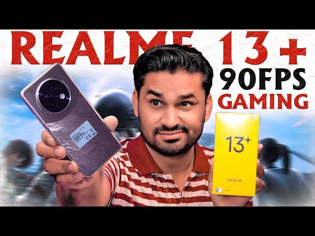 Realme 13 Plus Unboxing & Review - 90Fps Pubg | 12GB/256GB | Should You Buy Or Not ??