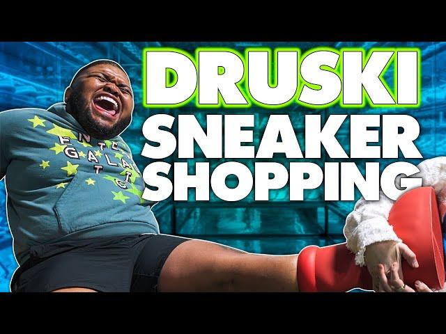 DRUSKI GOES SNEAKER SHOPPING AT PRIVATE SELECTION