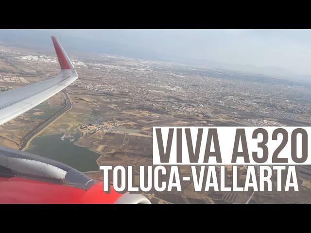 Vivaaerobus a320 Toluca-Puerto Vallarta