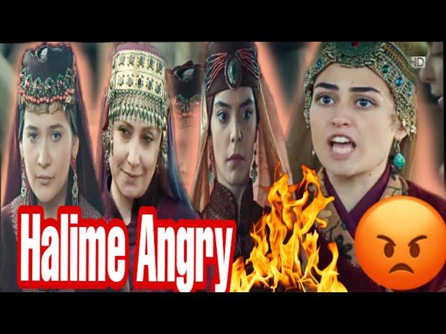 Halima Sultan Angry Fights With Everyone | Angry Halime Fights | Ertugrul Clips