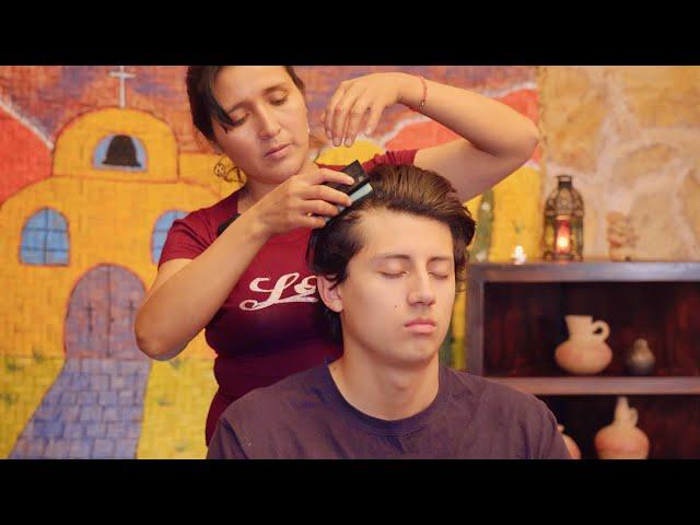 Doña Esperanza's soft whispering ASMR relaxation massage 