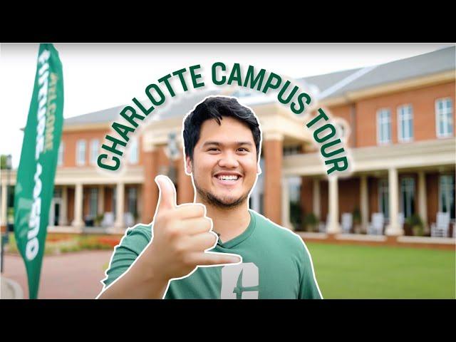 Charlotte Campus Tour with @Niner_Mico