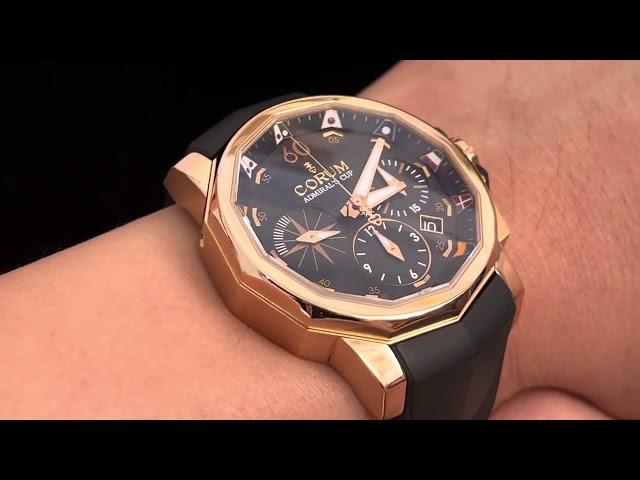 金表唔怕厚唔怕大？18k RG CORUM 海軍上將 CHRONOGRAPH