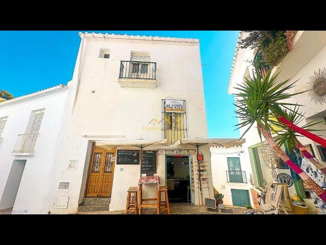 RESERVED! Traditional Village House With Views FOR SALE in Frigiliana (Málaga, Spain)  225.000 €