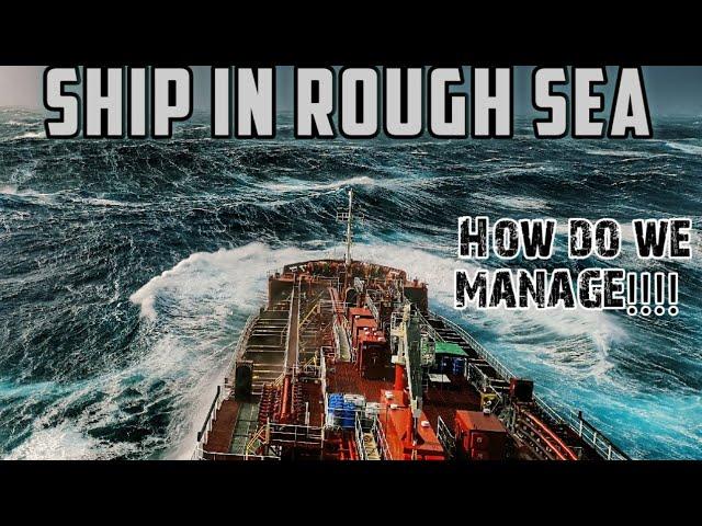 SHIP IN ROUGH SEA ||  HOW DO WE MANAGE!!!!!  2021 vlog 2