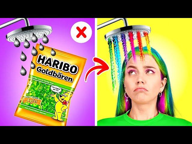 Trying RARE SNACKS And Sneaking Techniques! Candy Pranks By 123 GO! GLOBAL