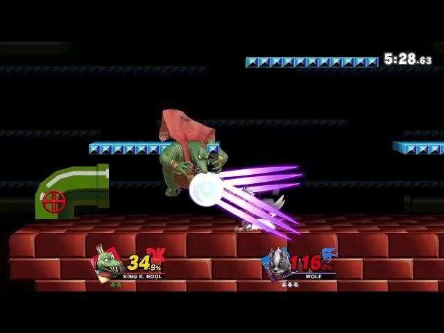 Fake Smash Tourney Nintendo Forgot to C&D (Top 13) - BKupa666 (K. Rool) vs. Rando (Shorthop Aerial)