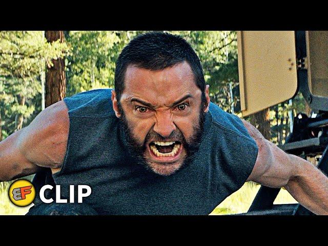 Logan vs X-24 - Final Fight Scene | Logan (2017) Movie Clip HD 4K