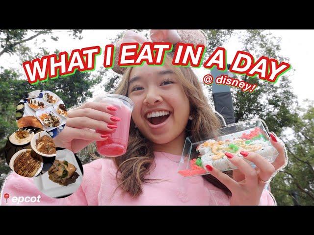 WHAT I EAT IN A DAY AT DISNEY | Vlogmas Day 11!