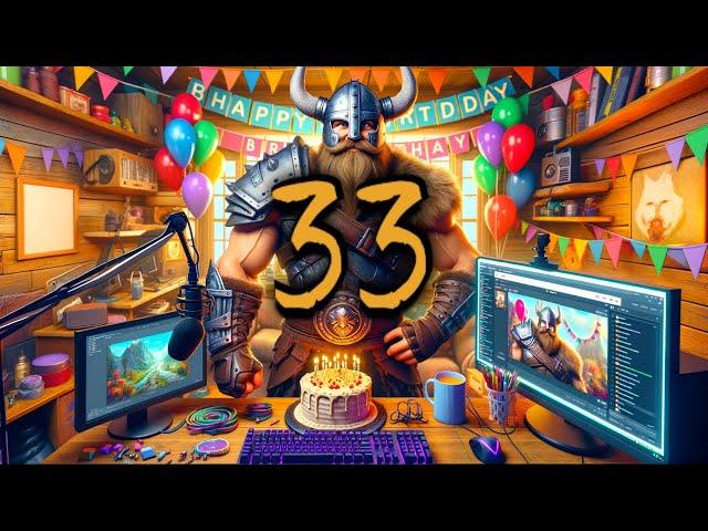 BDAY with N3GAN on // Vikings: War of Clans