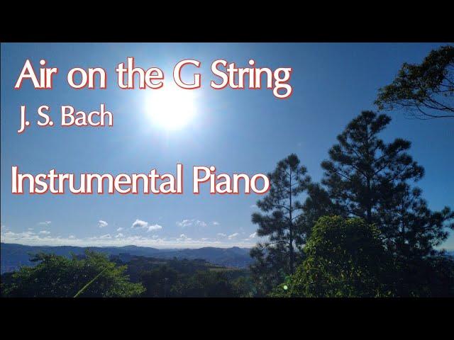 Classical Music to Calm and Pacify | Air on the G String | J. S. Bach | Instrumental Piano