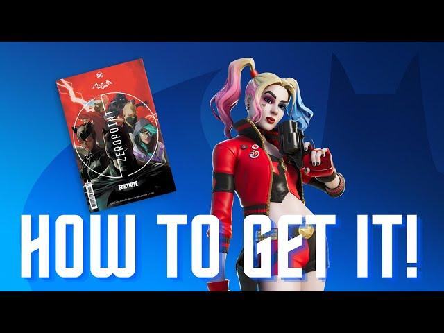 How To Get The New Rebirth Harley Quinn Skin! Easy Step By Step Tutorial! Fortnite Zero Point Skin