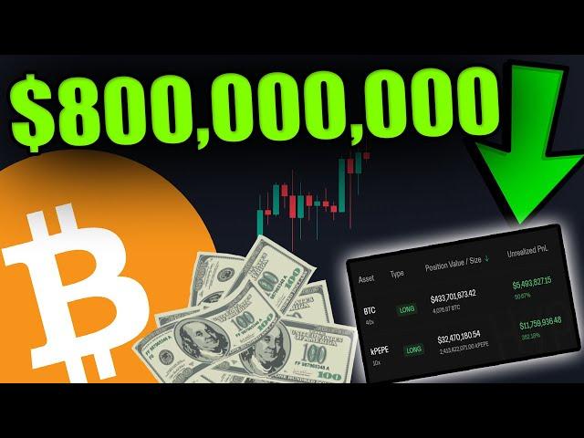 THIS MASSIVE BITCOIN WHALE IS TAKING URGENT ACTION [A few minutes ago....]