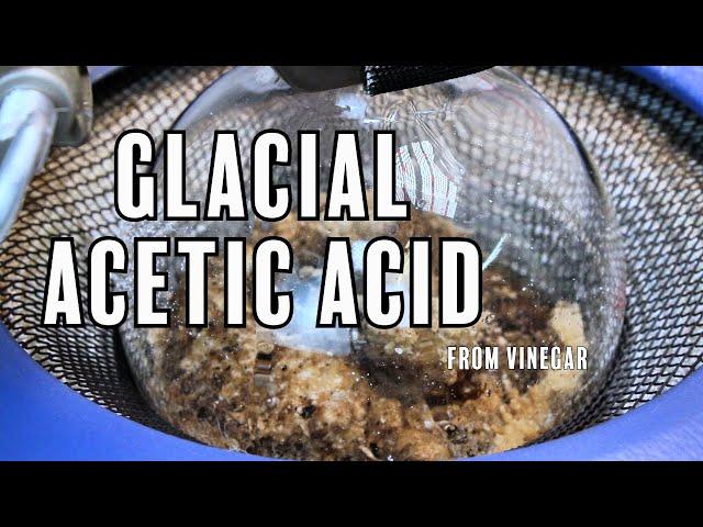 Pure Acetic Acid from Vinegar