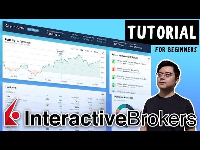 Interactive Brokers (Web Portal) Tutorial | Beginner's Guide