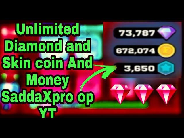 Unlimited Money And Diamond Unlimited Skin coin ||Part-26 || SaddaXpro op YT || Frag hack is here