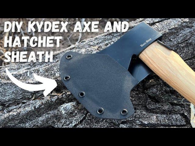 How to Make a DIY Kydex Axe and Hatchet Sheath