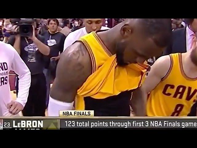 LeBron James' Penis Showed During Game 4 of NBA Finals