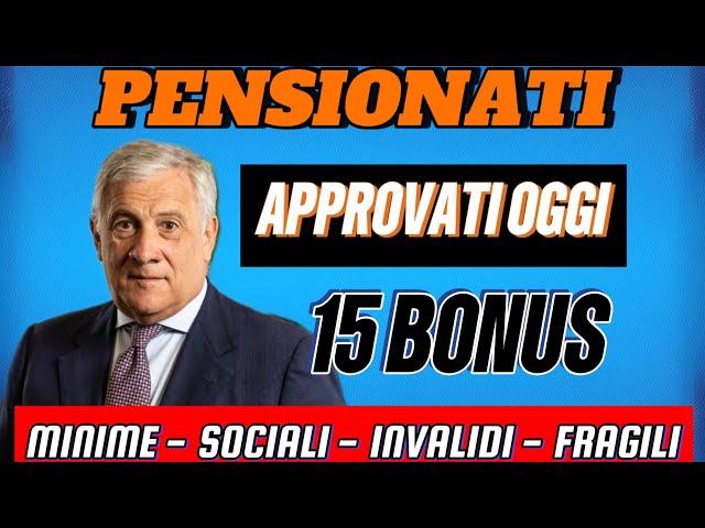 15 NUOVE AGEVOLAZIONI PER PENSIONATI NEL DECRETO 2024: INVALIDI CIVILI E OVER 60, 70, 80 SCOPRILO