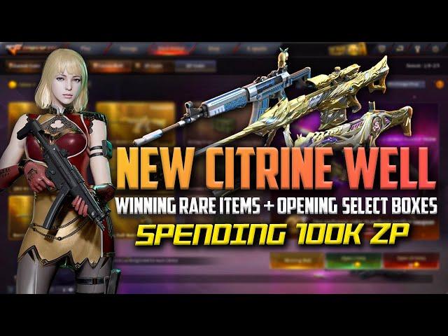 Crossfire West : New Citrine Well 2025 - New Noble items & Select Boxes