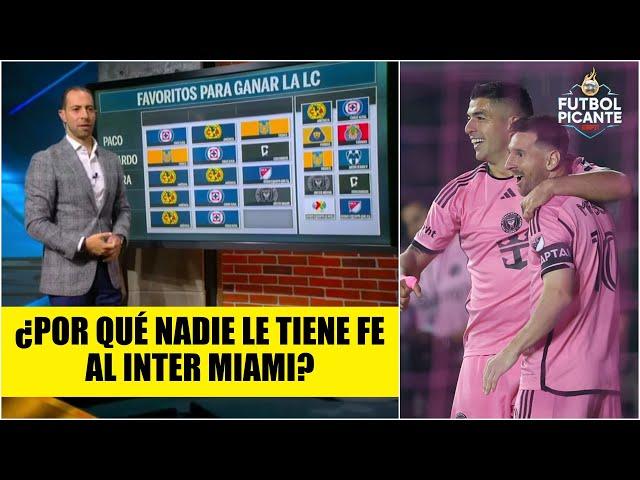 LEAGUES CUP. AMÉRICA y CRUZ AZUL, los favoritos. ¿Por qué NO el INTER MIAMI? | Futbol Picante