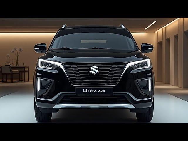 First look 2025 Maruti Suzuki Brezza in Black | A Bold Statement of Style and Innovation