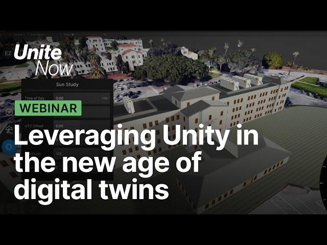 Leveraging Unity in the new age of digital twins | Unite Now 2020