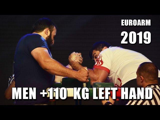 Senior Men +110 kg Left Hand | EuroArm 2019