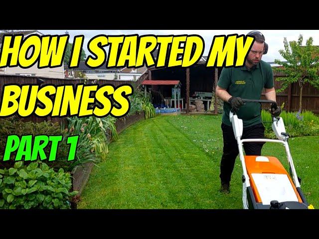 Setting up my Gardening Business with LITTLE Money PART 1