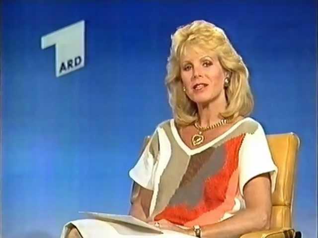 ARD-Ansage Karin Tietze-Ludwig 1988