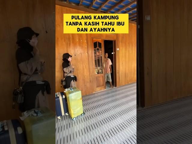 momen haru ketika TKW pulang kampung tanpa kasih tau ayah dan ibunya ‼️ #pulkam #ibjobs #ayah #haru