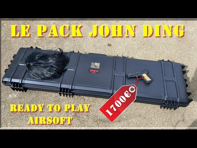 Airsoft - Présentation du pack "John Ding" Ready to Play [French]