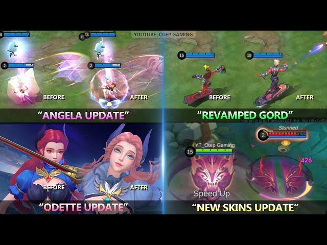 New Angela and Odette update, New Skins and other update!