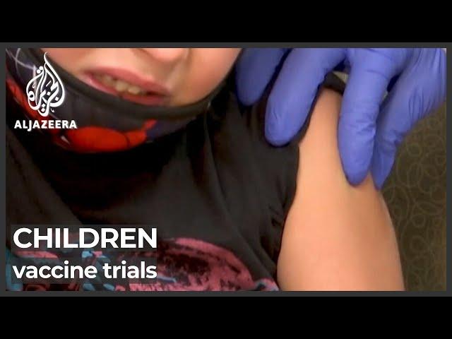 COVID vaccines increasingly tested on children