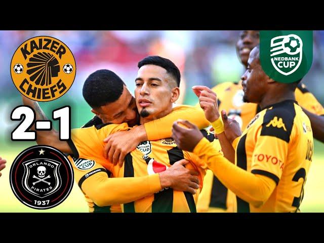 Kaizer Chiefs vs Orlando Pirates 2-1 Extended Highlights & Goals | Nedbank Cup Final 2025