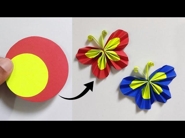 How To Make Paper Butterfly Origami | DIY Paper Butterfly Craft