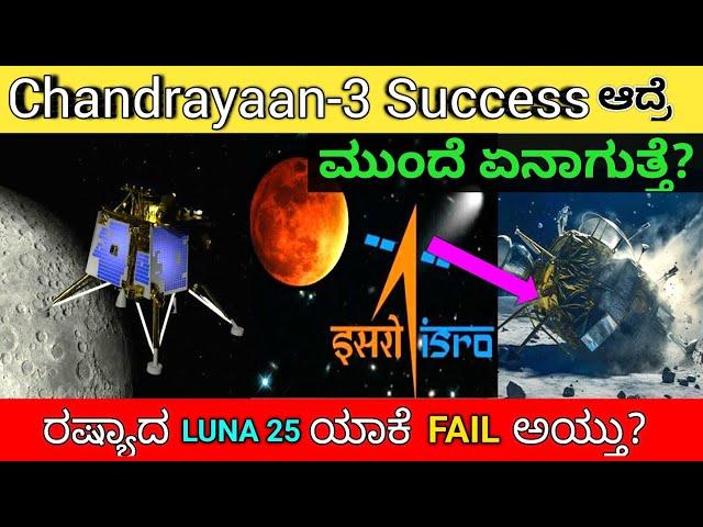 What Will Happen If Chandrayaan 3 Is Successful | Luna 25 ಯಾಕೆ Fail ಅಯ್ತು?