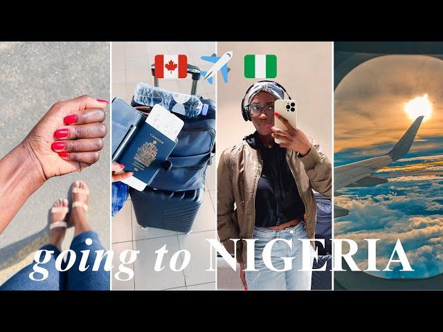 VLOG: GOING BACK TO NIGERIA  AFTER 5 YEARS AND THIS HAPPENED  | Final Days In Canada +Travel Prep