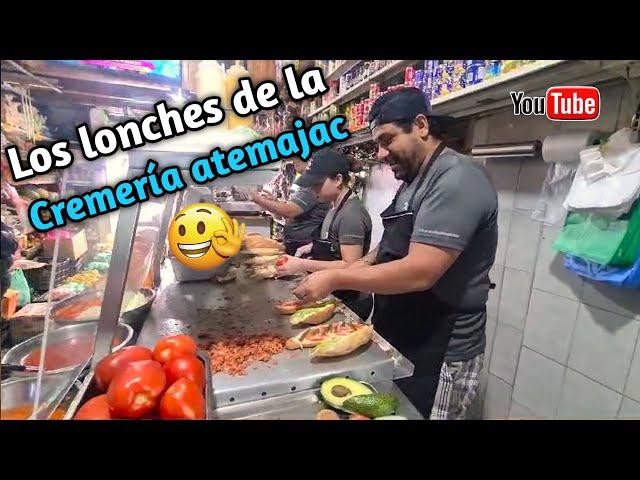 Los deliciosos lonches de la cremeria atemajac