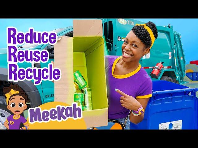 Reduce, Reuse, Recycle! | Educational Videos for Kids | Blippi and Meekah Kids TV