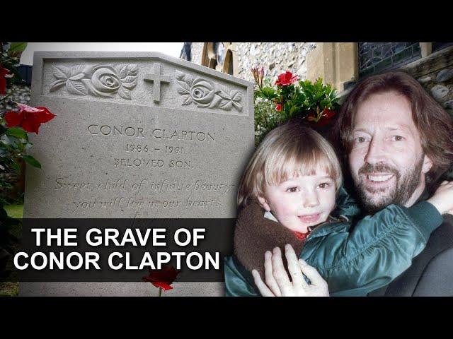 The Grave of Eric Clapton's Son...Conor Clapton - Tears In Heaven   4K