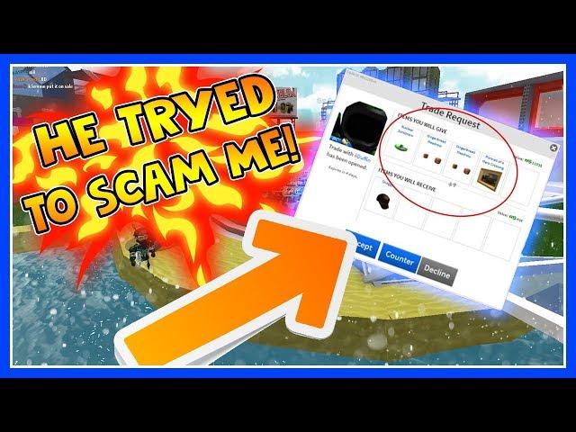 THE WORDS BIGGEST SCAMMER!!(GONE WRONG)|Roblox|