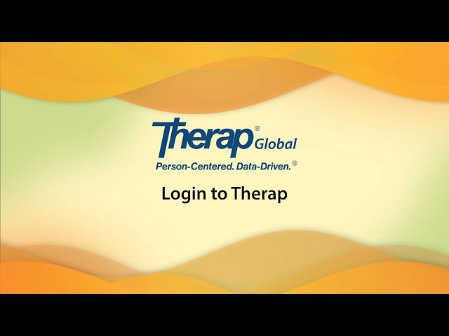 Login to Therap