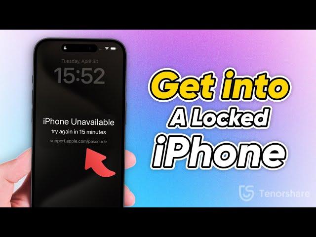 OPEN A Locked iPhone | How to Get into A Locked iPhone without Passcode 2024